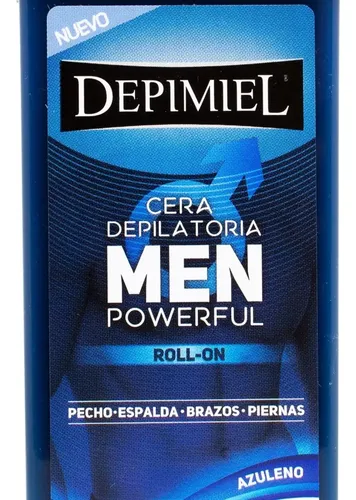 Cera Depilatoria Descartable Roll-on Hombre Depimiel X100g