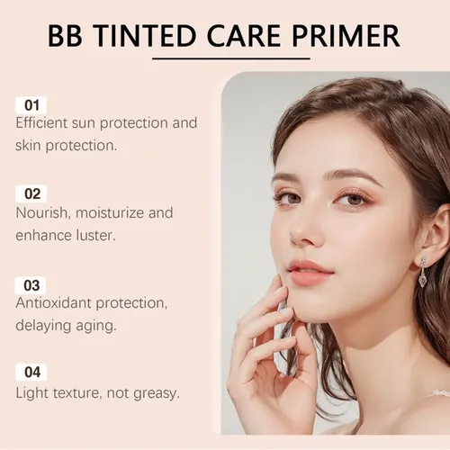 M Crema Hidratante Con Color Blur Cream Con Spf, Base Para Y
