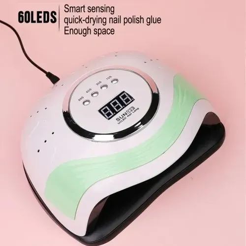 Cabina Para Uñas Profesional Uv/led 60 Leds Sun Y23 248w
