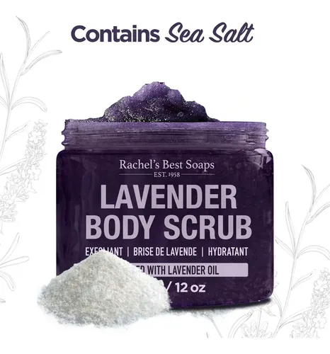 Exfoliante Corporal Beautyfrizz Lavender Con Sal Marina, 700