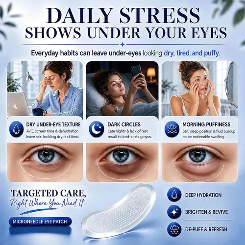 Parches Micro-dardos Para Contorno De Ojos Ladpemo 3 Pares