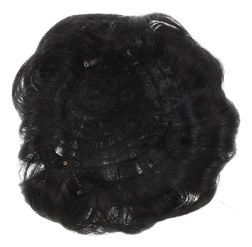Peluca De Cabello Corto Para Hombres, Natural Y Ligera