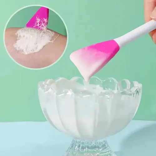 Cepillo Exfoliante Para Punto Negro Y Labios Limpiador Facial Con Espatula De Silicona osito Rebaratooo