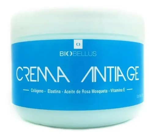 Biobellus Crema Anti Age Colageno Elastina Hidratacion 250gr