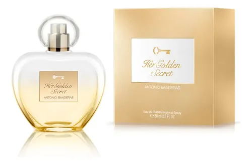 Perfume Her Golden Secret Banderas Edt Mujer 80 Ml