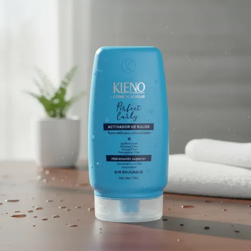 Gel Activador De Rulos Definidos Sin Enjuague Kleno 150ml