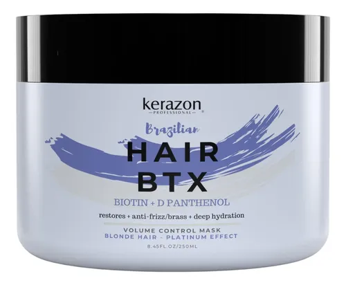 Tratamiento Capilar Kerazon Btx Purple Mask Platinum Effect