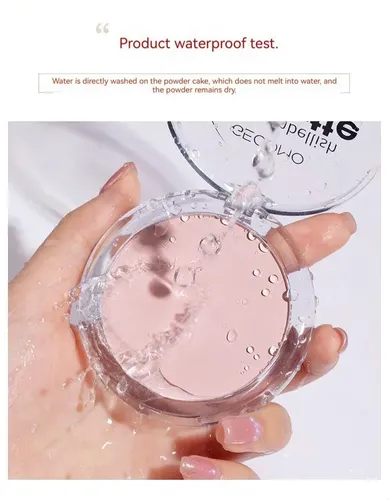 Polvo Compacto Mate Control Grasa Larga Duracion Facial