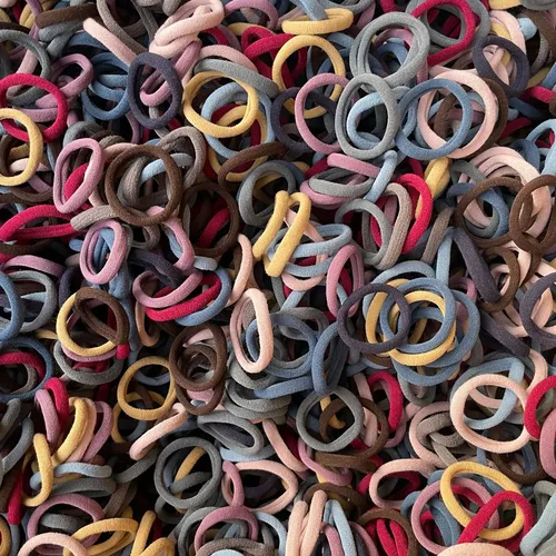 . 4cm Pulseras De Pelo Elásticas Sin Daño Bandas De Goma ..