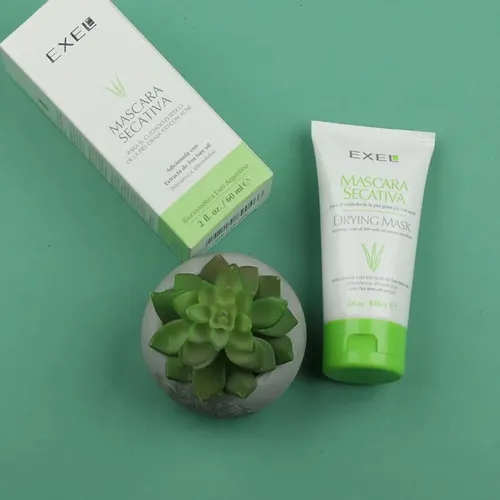 Mascara Secativa Exel Para Piel Acneica Extracto De Tea Tree Tipo de piel Grasa