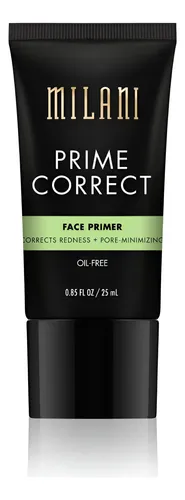 Primer Facial Milani Prime Correct Corrige El Enrojecimiento