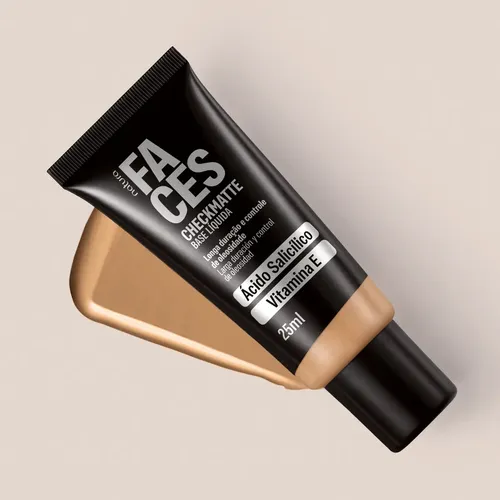 Natura Faces Base Liquida Check Matte Tono 21c (21q) 25ml