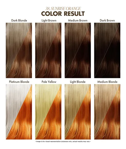 Tinte Para El Cabello Adore Semi Permanent Sunsine Orange, 1