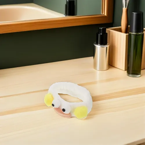 Cinta Para Lavar Rostro Con Diseño De Ojos, Suave Y