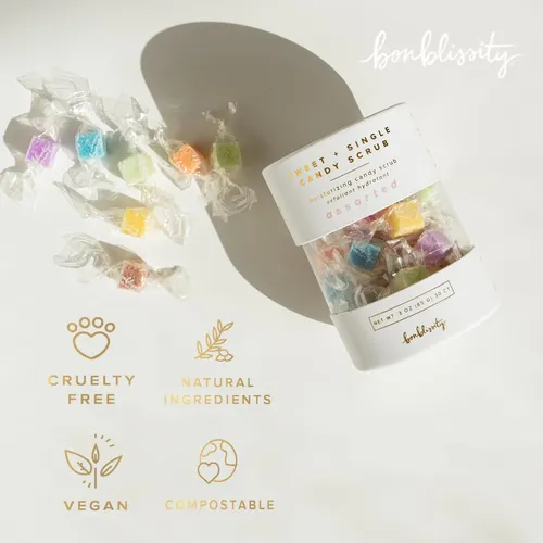 Set De Regalo De 30 Unidades De Exfoliante Corporal De Azúca