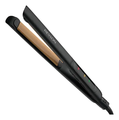 Revlon Planchita De Pelo Straight Color Negro