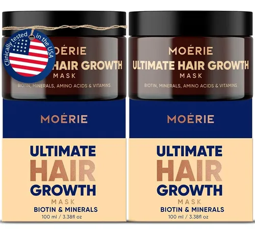 Mascarilla Capilar Reparadora Moerie 100 Ml X 2 Unidades Veg