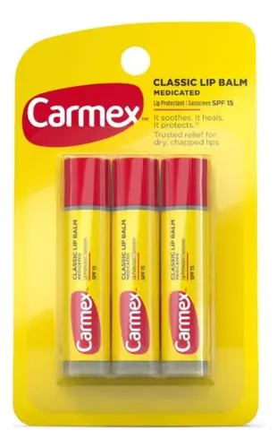 Bálsamo Carmex Bar Classic X 3 Unidades Solo Envío