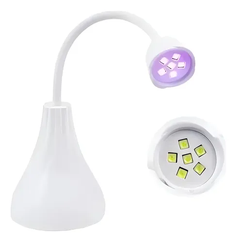 Cabina Led/uv Flor Paris Night 12w Para Soft Gel