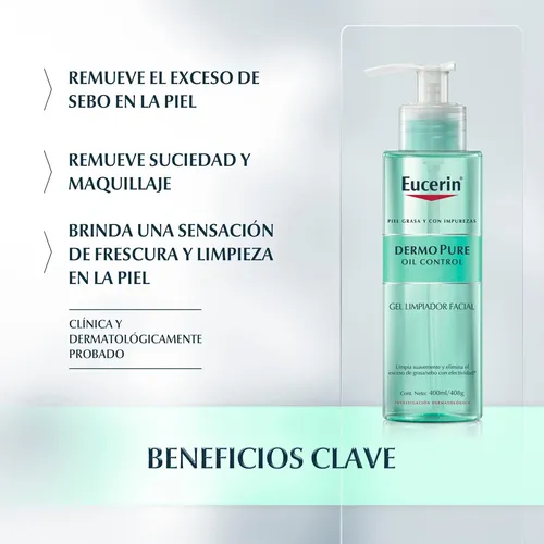 Eucerin Dermopure Gel Limpiador Anti Acne 200ml