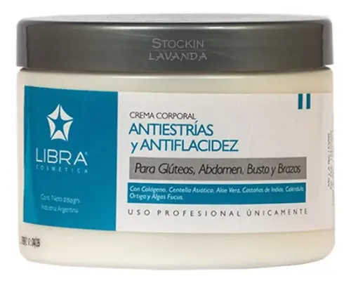 Crema Anti Estrias Y Flacidez Colageno Centella X 250g Libra