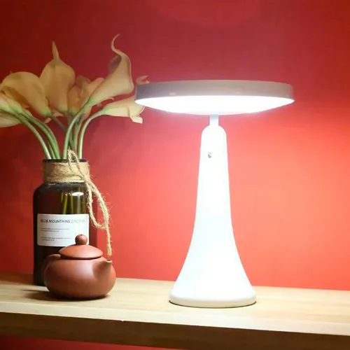 Espejo Con Luz Led Para Maquillaje Tactil 2 En 1 Recargable