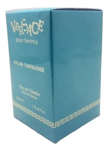 Perfume Versace Dylan Turquoise EDT 30ml Floral Frutal Spray Mujer