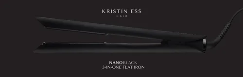 Plancha Alisadora Kristin Ess Nanoblack Travel + Spray