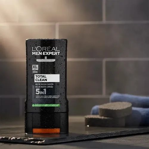 Gel De Ducha Total Clean Para Hombres Loreal Men Expert