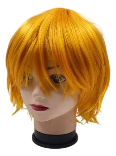 Peluca Corta Para Cosplay De Anime Varios Colores
