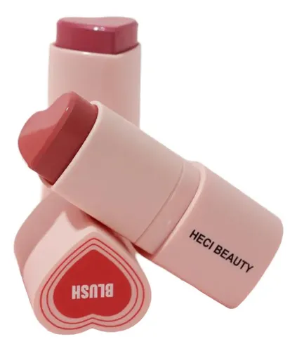Mll Rubor En Barra 3 En 1 Creamy Heart De Heci Beauty, 7 G