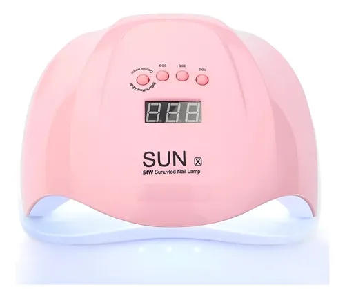 Cabina Uñas Profesional Uv Led 54w Sun X Semi-gel-acrilico