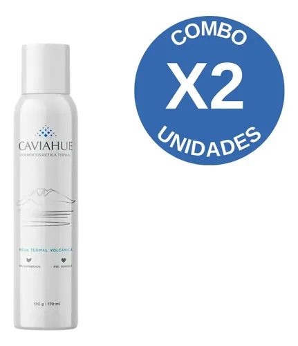 Combo X2 Caviahue Agua Termal Volcanica 170 Ml Momento De Aplicación Día/noche Tipo De Piel Todo Tipo De Piel
