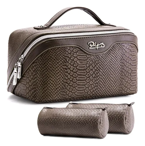Boyatu Bolsas De Maquillaje De Viaje Para Mujeres: Juego De