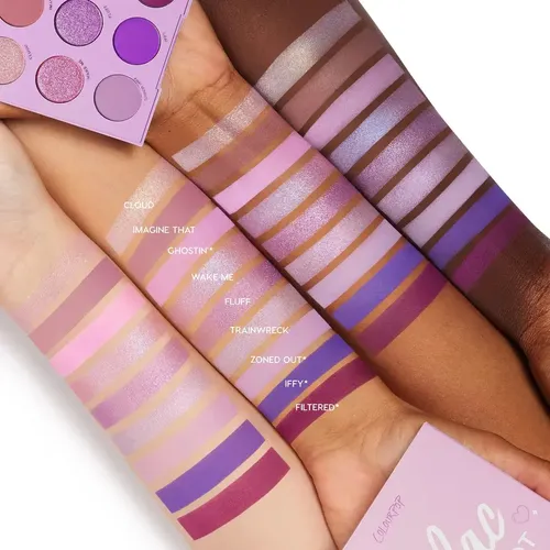 Paleta de sombras de ojos Colourpop Lilac You A Lot con 9 tonos