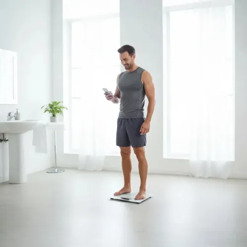 Balanza Digital Klasse Bluetooth para Personas con Medidor de IMC y Grasa Corporal