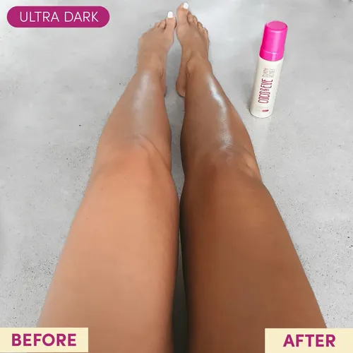 Set De Autobronceado Coco & Eve Bali Bae Ultra Dark Con Acce