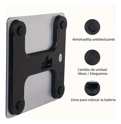 .. Báscula Digital Corporal Con Pantalla Led