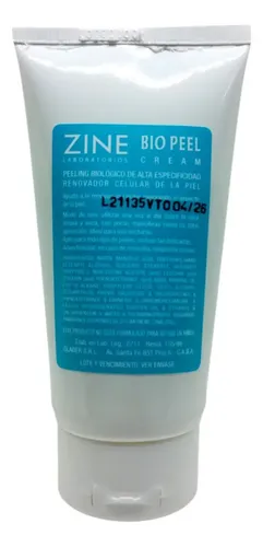 Peeling Biologico Alta Especifidad Bio Peel Cream 70ml Zine Momento De Aplicación Noche Tipo De Piel Normal