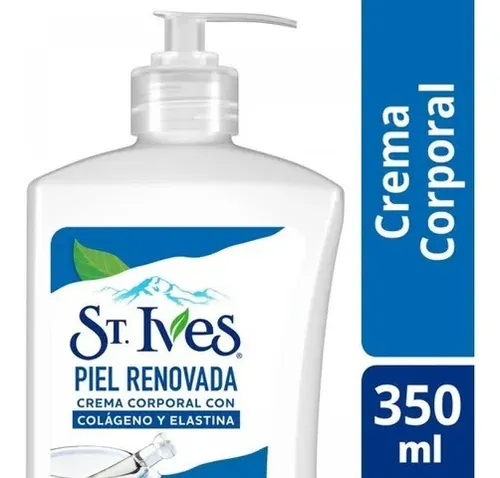 Crema para cuerpo St. Ives Piel Renovada en dosificador 350mL