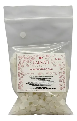 30grs Ricinoleato De Zinc Uso Cosmetico