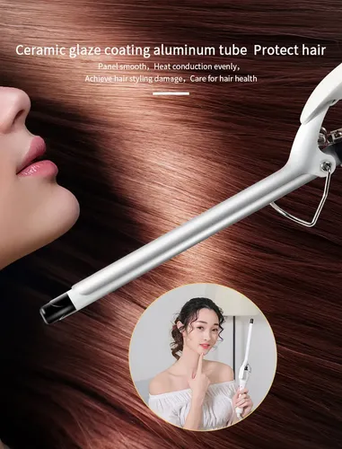 A 9mm Curling Iron Wool Small Curling Wand Teddy Curling @ F