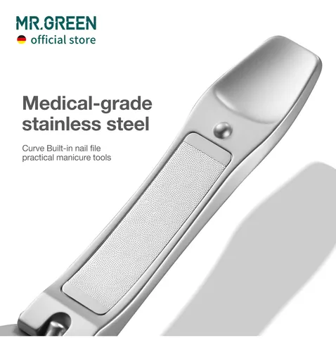 Cortauñas Mr.green Simplicity Fashion De Acero Inoxidable