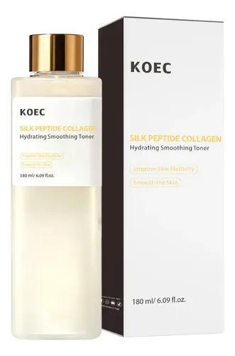 Tónico Suavizante Hidratante Con Colágeno Silk Peptide 180 M Todo Tipo De Piel Día/noche