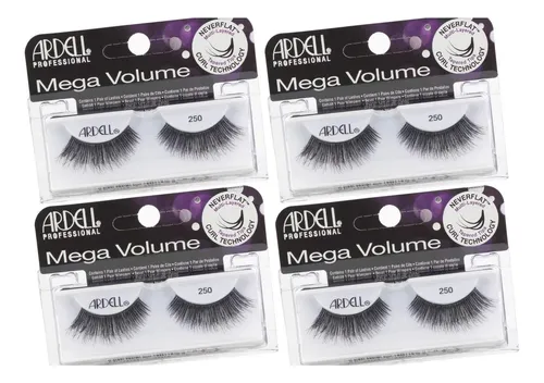 Pestañas Postizas Ardell Mega Volume Lashes 250 4 Pares
