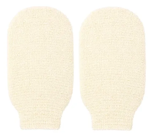Guantes Exfoliantes De Cáñamo 2 Piezas Brvlsoc