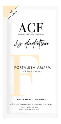 Acf By Dadatina Refill Fortaleza Am Pm Crema Facial Recarga