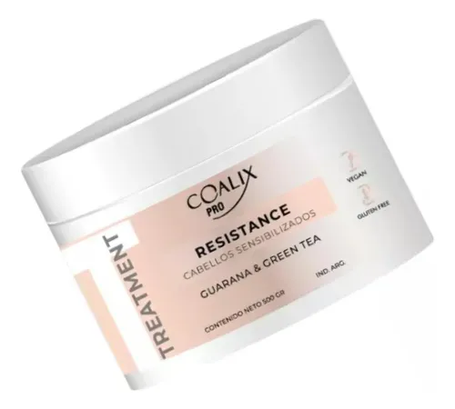 Mascara Coalix Pro Resistance Con Keratinas Y Guaraná 500gr