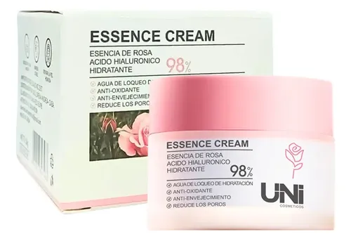 Crema Hidratante De Rosas Con Acido Hialuronico Anti-age Todo Tipo De Piel Día/noche