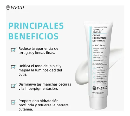 Weud Coreana Crema Hidratante Definitiva Cuidado Facial